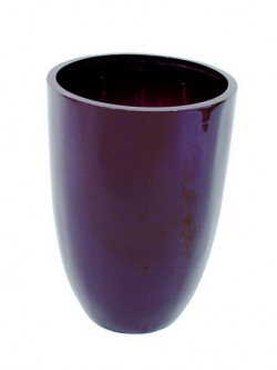 Blumenkübel CUP-49 braun, glänzend