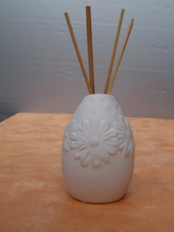 Raumduft-Vase Flowers in Weiß