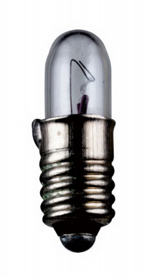 Kleinstlampen Sockel E5,5 16,0 Volt 0,64 Watt 15mm klar,10er Pack