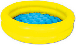 Baby-Pool uni Ø 85cm aufblasbarer Boden, 1 Stück