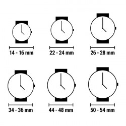 Unisex-Uhr Armani Exchange AX1813 Schwarz (Ø 45 mm)