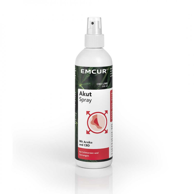 Emcur - Akut Spray mit Arnika und CBD - 50ml / 250ml 250 ml