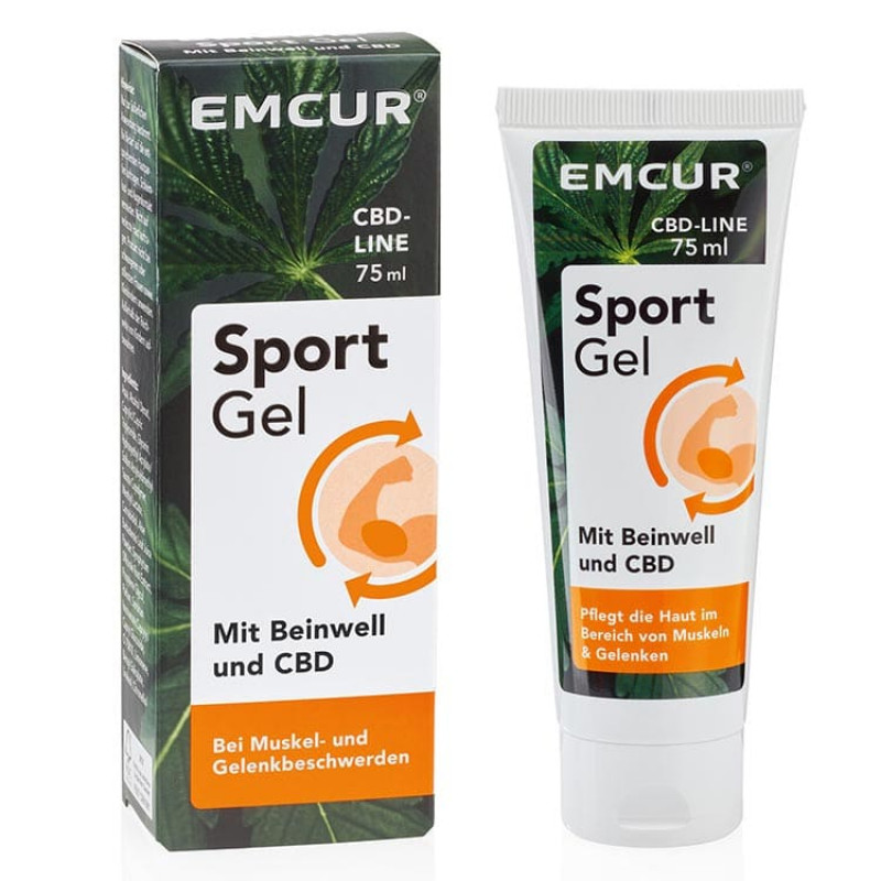 Emcur Sport Gel mit Beinwell und CBD - 75ml / 1000ml 75 ml